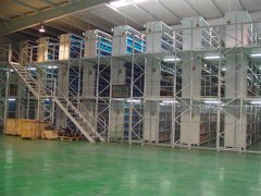 兗州煤業重型貨架工程交付使用